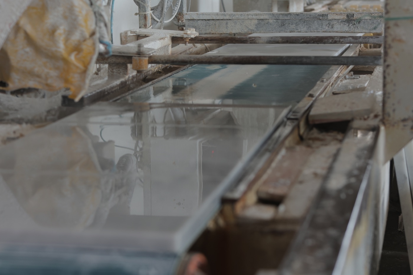 Mermer yüzey işlemleri üretim hattı